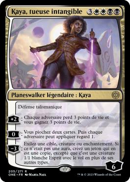 Kaya, tueuse intangible - Tous Phyrexians