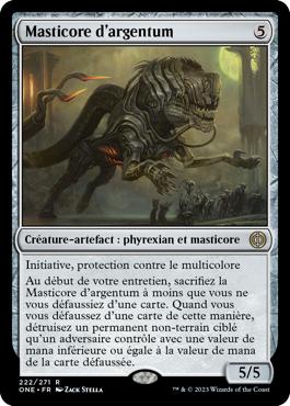 Masticore d'argentum - Tous Phyrexians