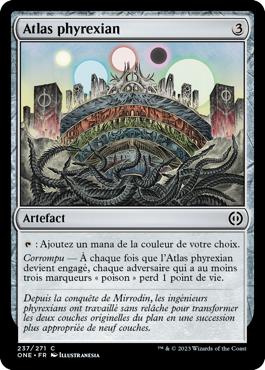 Atlas phyrexian - Tous Phyrexians