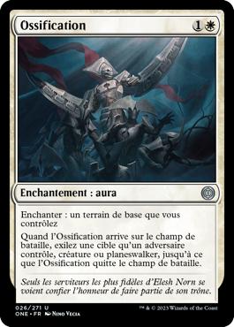 Ossification - Tous Phyrexians