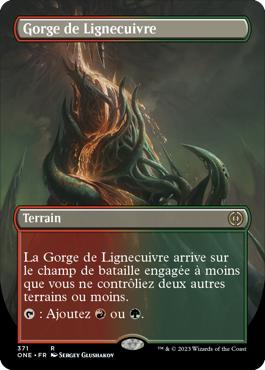 Gorge de Lignecuivre - Tous Phyrexians