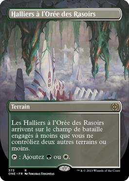 Halliers à l'Orée des Rasoirs - Tous Phyrexians