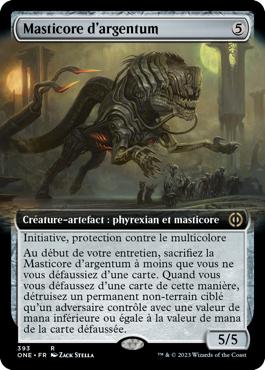 Masticore d'argentum - Tous Phyrexians