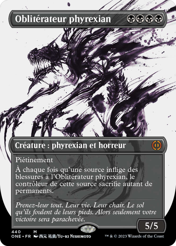 Oblitérateur phyrexian - Tous Phyrexians