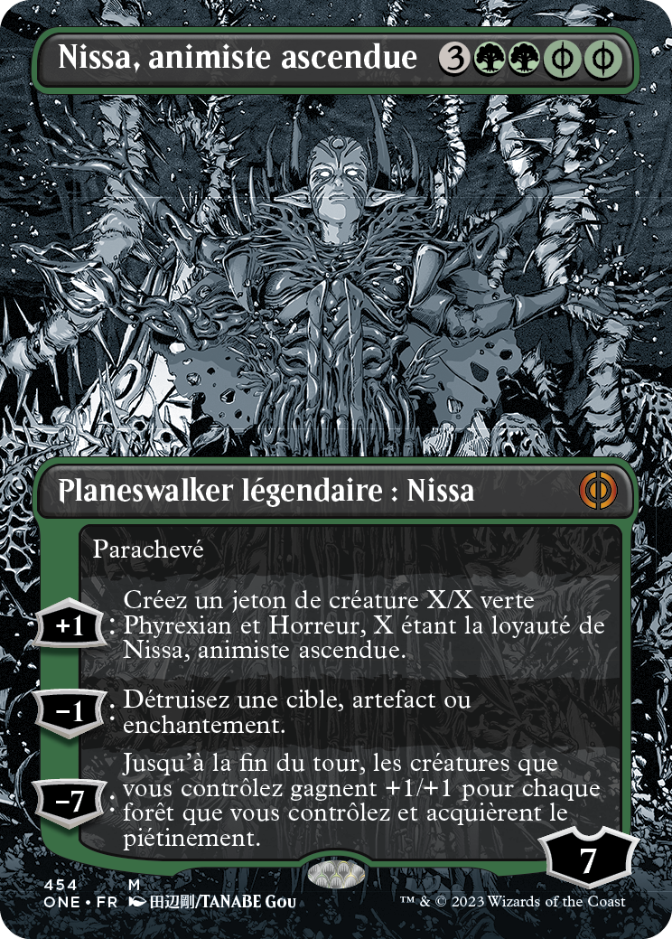 Nissa, animiste ascendue - Tous Phyrexians