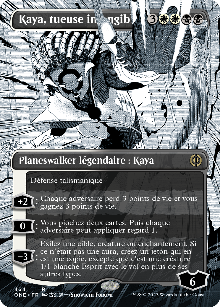 Kaya, tueuse intangible - Tous Phyrexians