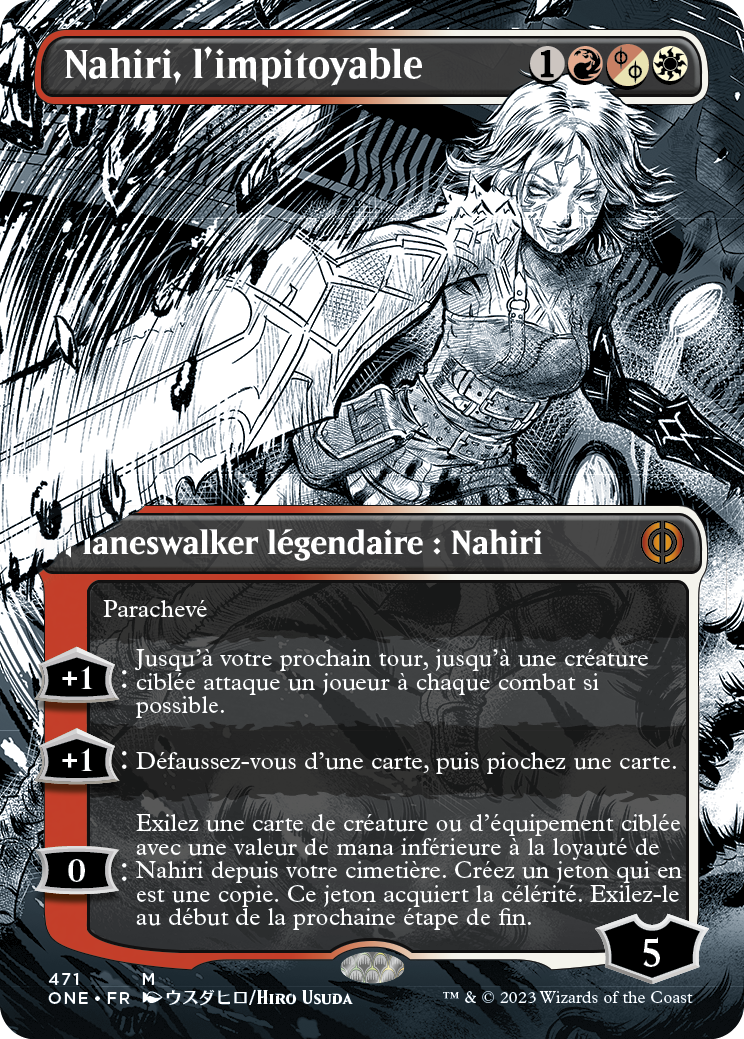 Nahiri, l'impitoyable - Tous Phyrexians