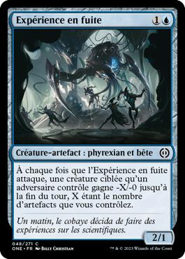 Expérience en fuite - Tous Phyrexians