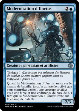 Modernisation d'Unctus - Tous Phyrexians