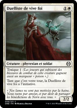 Duelliste de vive foi - Tous Phyrexians