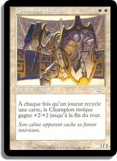Champion stoïque - Légions
