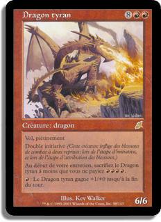 Dragon tyran - Fléau