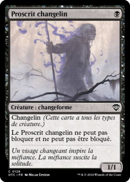 Proscrit changelin - Les hors-la-loi de Croisetonnerre Commander
