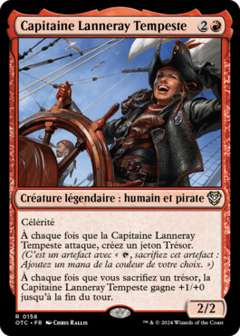 Capitaine Lanneray Tempeste - Les hors-la-loi de Croisetonnerre Commander