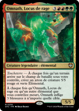 Omnath, Locus de rage - Les hors-la-loi de Croisetonnerre Commander