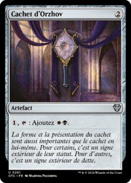 Cachet d'Orzhov - Les hors-la-loi de Croisetonnerre Commander