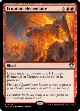 Éruption élémentaire - Les hors-la-loi de Croisetonnerre Commander