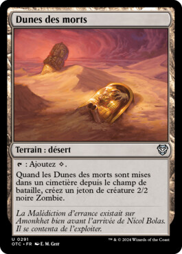 Dunes des morts - Les hors-la-loi de Croisetonnerre Commander