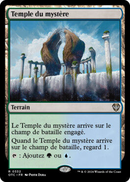 Temple du mystère - Les hors-la-loi de Croisetonnerre Commander