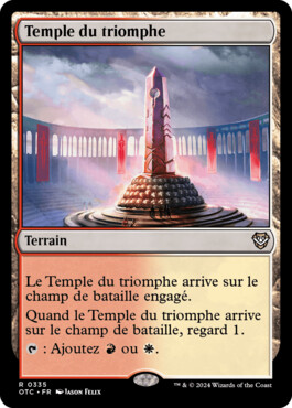 Temple du triomphe - Les hors-la-loi de Croisetonnerre Commander