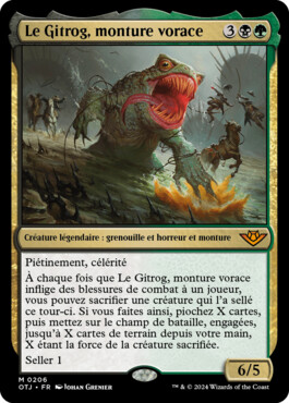 Le Gitrog, monture vorace - Les hors-la-loi de Croisetonnerre