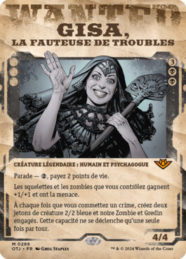 Gisa, la fauteuse de troubles - Les hors-la-loi de Croisetonnerre