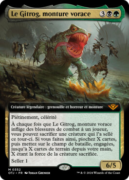 Le Gitrog, monture vorace - Les hors-la-loi de Croisetonnerre