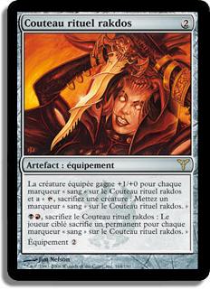 Couteau rituel rakdos - Discorde