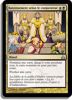 Bannissement selon le conjurateur - Le Pacte des Guildes