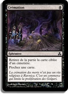 Crémation - Le Pacte des Guildes