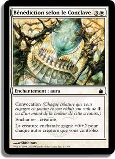 Bénédiction selon le Conclave - Ravnica: La Cité des Guildes