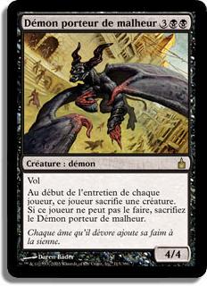 Démon porteur de malheur - Ravnica: La Cité des Guildes