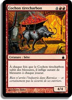 Cochon tirecharbon - Ravnica: La Cité des Guildes