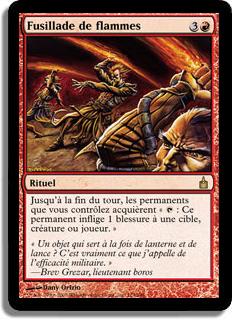 Fusillade de flammes - Ravnica: La Cité des Guildes