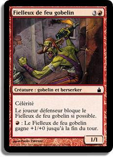 Fielleux de feu gobelin - Ravnica: La Cité des Guildes