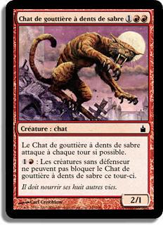 Chat de gouttière à dents de sabre - Ravnica: La Cité des Guildes