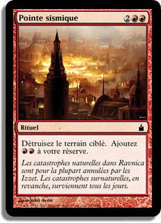 Pointe sismique - Ravnica: La Cité des Guildes