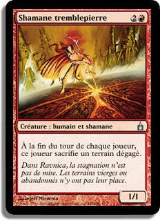 Shamane tremblepierre - Ravnica: La Cité des Guildes