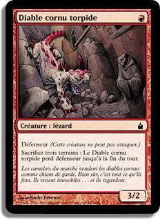 Diable cornu torpide - Ravnica: La Cité des Guildes