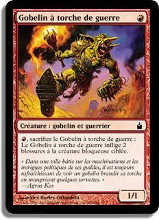 Gobelin à torche de guerre - Ravnica: La Cité des Guildes