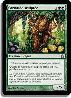 Cariatide sculptée - Ravnica: La Cité des Guildes