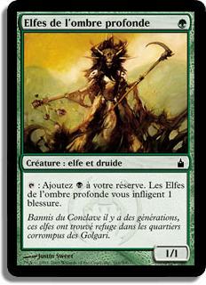 Elfes de l'ombre profonde - Ravnica: La Cité des Guildes