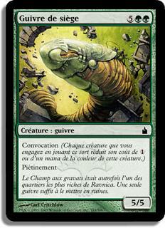 Guivre de siège - Ravnica: La Cité des Guildes