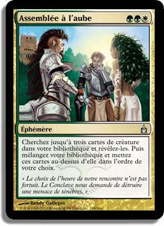 Assemblée à l'aube - Ravnica: La Cité des Guildes