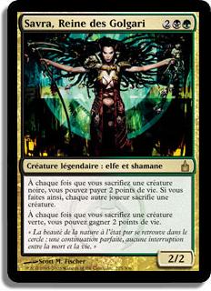 Savra, Reine des Golgari - Ravnica: La Cité des Guildes