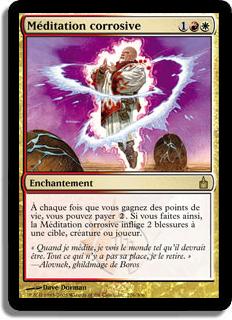 Méditation corrosive - Ravnica: La Cité des Guildes