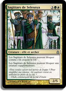 Sagittars de Selesnya - Ravnica: La Cité des Guildes