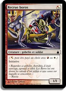 Recrue boros - Ravnica: La Cité des Guildes