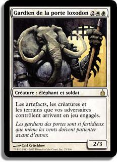 Gardien de la porte loxodon - Ravnica: La Cité des Guildes