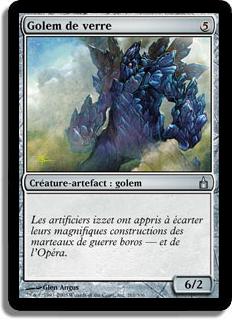 Golem de verre - Ravnica: La Cité des Guildes